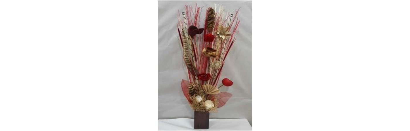 Beautiful Dried Flower Vase- Design 1